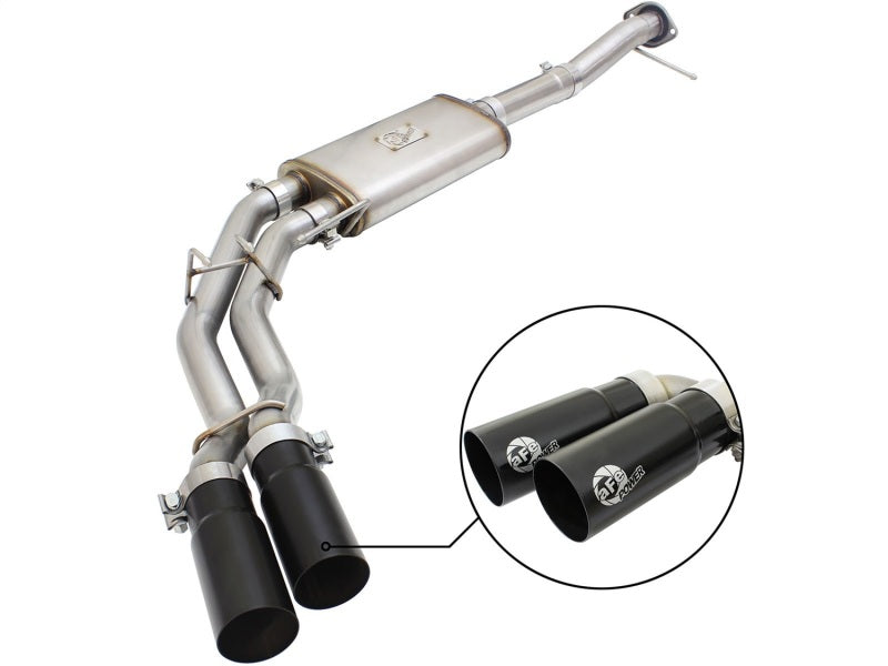 aFe  POWER Rebel Series 3" to 2-1/2" 409 SS Cat-Back Exhaust System 49-43080-B Photo - Primary