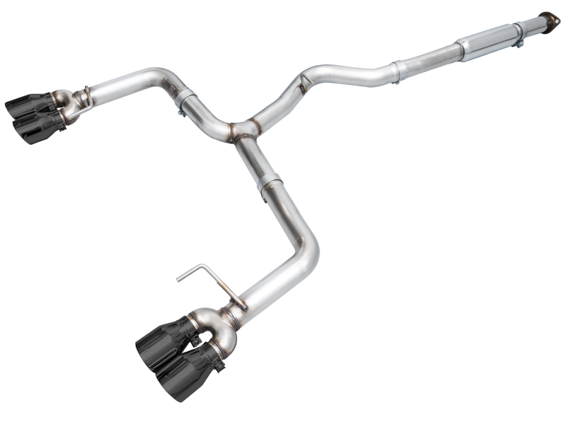 AWE Tuning 2022+ VB Subaru WRX Track Edition Exhaust - Diamond Black Tips 3020-43979 3020-43979 Photo - Primary
