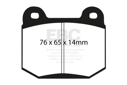 EBC Disc Brake Pad Set DP51538NDX Photo - Primary