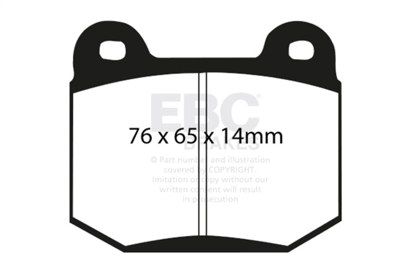 EBC Disc Brake Pad Set DP41538R Photo - Primary