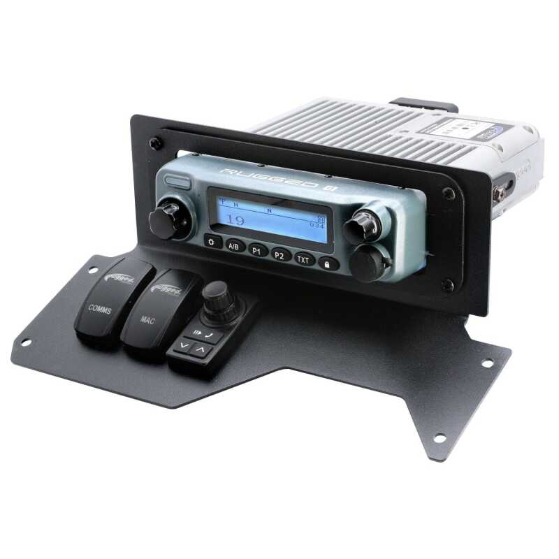 Rugged Radios Polaris Xpedition - Radio and Remote Head Intercom Mount Kit For Radio Only IK-RM-XPED IK-RM-XPED Photo - Primary