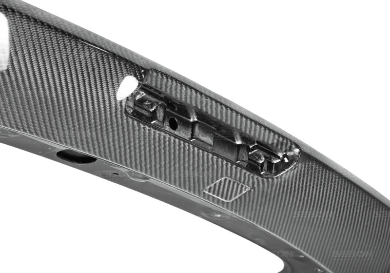 STI-Style Carbon Fiber Rear Spoiler For 2008-2014 Subaru WRX/STi HB RS0809SBIMP-STI Photo - Primary