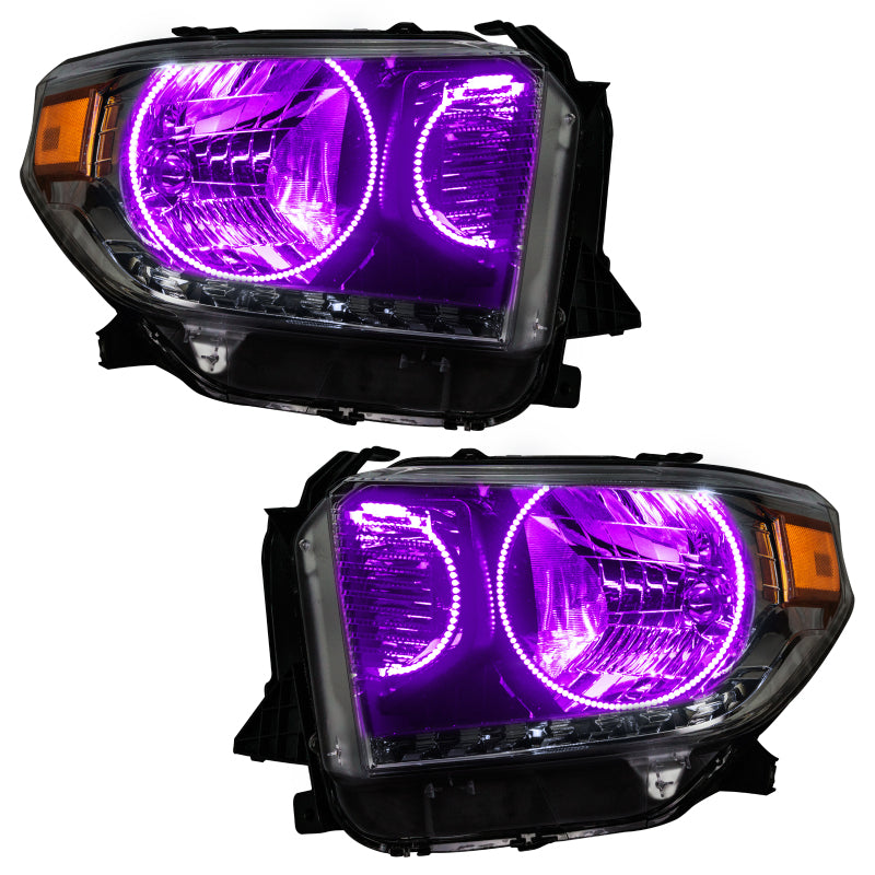 ORACLE Lighting Oracle 14-17 Toyota Tundra SMD HL - Dual Halo Kit - ColorSHIFT w/ BC1 Controller 7204-335 7204-335 Photo - out of package