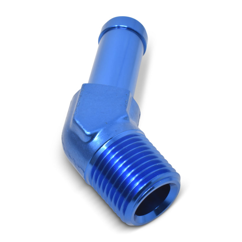 Russell Performance -8 AN 45 Degree 3/8in Pipe to 1/2in Tube Adapter 663070 663070 Photo - out of package