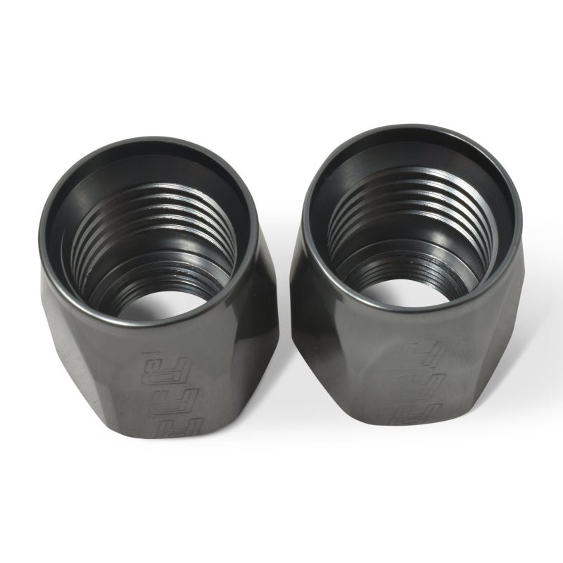 Russell -6 AN Full Flow Swivel Anodized Hose End Socket (Gray Finish) 615521 Photo - out of package