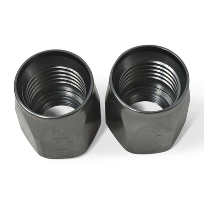 Russell -6 AN Full Flow Swivel Anodized Hose End Socket (Gray Finish) 615521 Photo - out of package