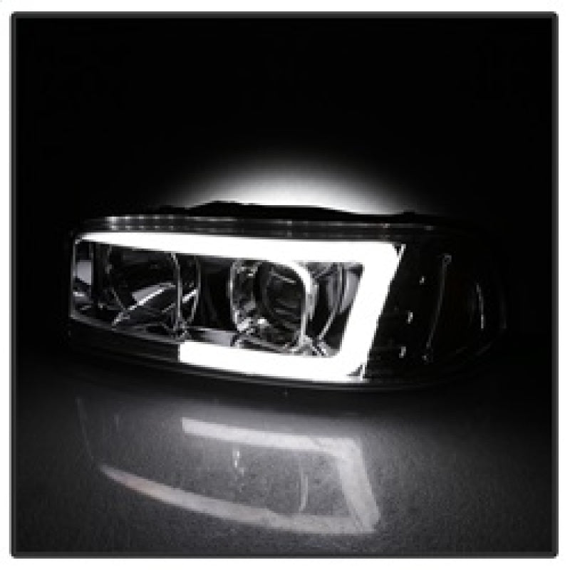 Spyder GMC Sierra 1500/2500/3500 99-06 V2 Projector Headlights - DRL - Chrome PRO-YD-CDE00V2-LB-C 5084620 5084620 Photo - Unmounted