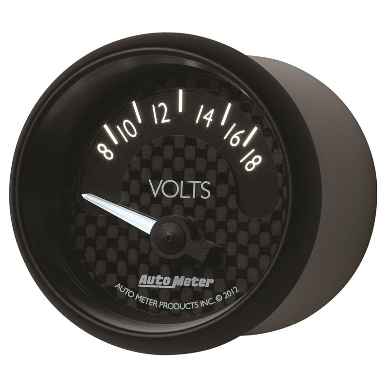 Autometer GT Series 52mm Short Sweep Electronic 8-18 Volts Voltmeter 8092 8092 User 3