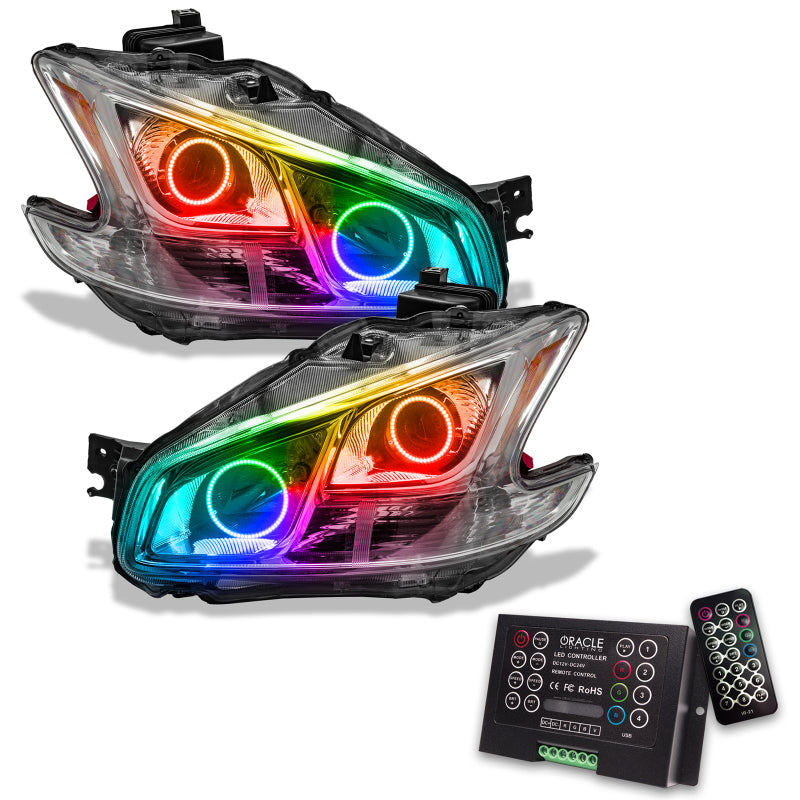 ORACLE Lighting Oracle 09-13 Nissan Maxima SMD HL (Non-HID)-Chrome - ColorSHIFT w/ 2.0 Controller 7177-333 7177-333 Photo - Primary
