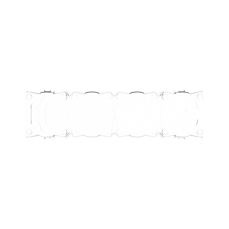 KC HiLiTES FLEX ERA LED Light Bar 10in. Light Shield - Clear (SHIELD ONLY) 5332 5332 Photo - Primary