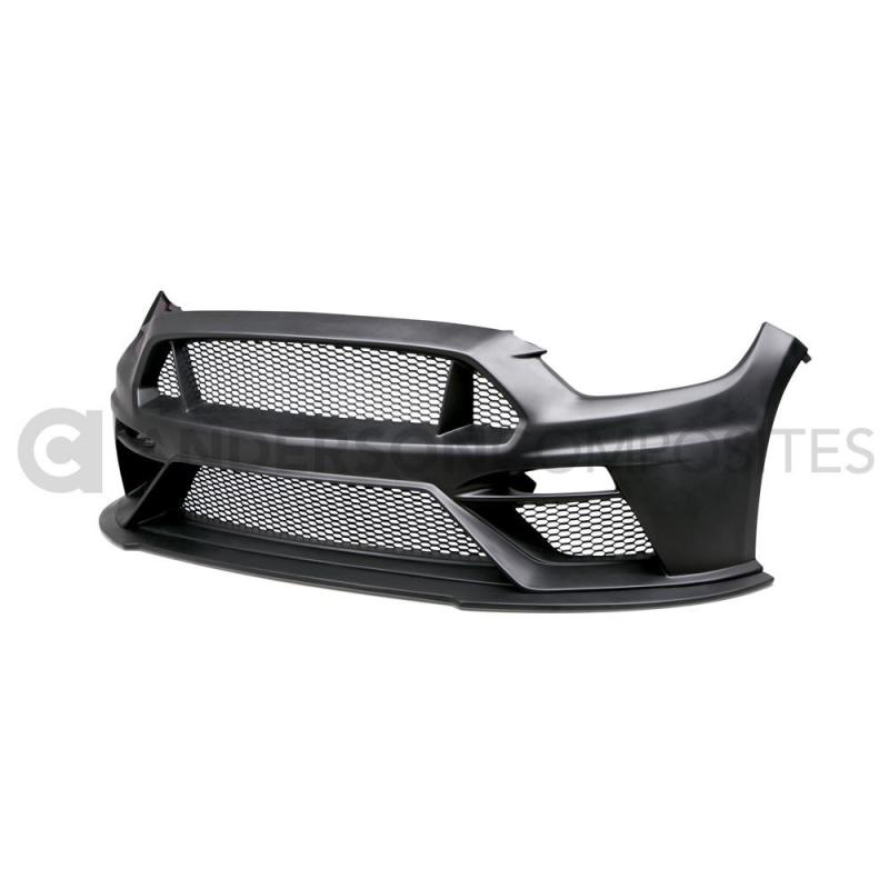 Anderson Composites 15-17 Ford Mustang Type-TT Front Bumper Fiberglass AC-FB15FDMU-TT-GF AC-FB15FDMU-TT-GF Photo - Primary