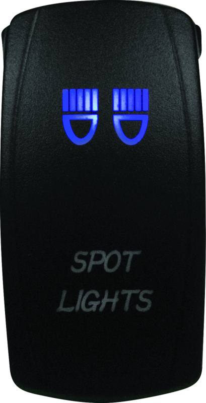 DragonFire Racing Lighted Switch Spot Light On/Off Blue 521385 521385 Photo - Primary