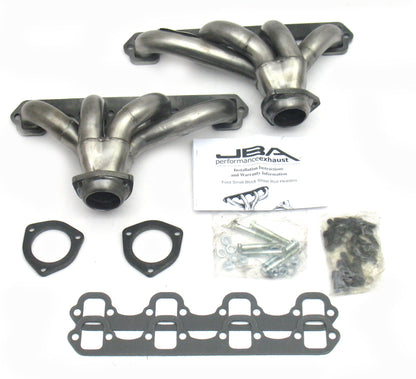 JBA Ford 260-351W SBF 1-5/8in Primary Raw 409SS Tight Tuck Header 1615S 1615S Photo - Primary