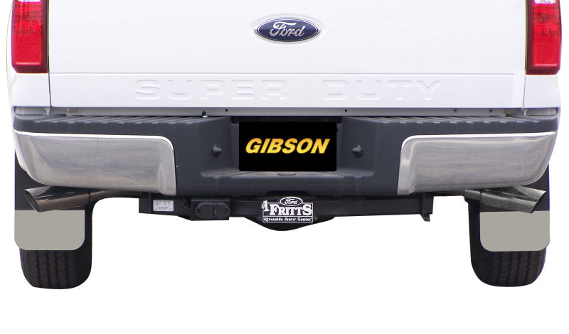 Gibson 08-09 Ford F-250 Super Duty FX4 5.4L 2.5in Cat-Back Dual Extreme Exhaust - Aluminized 9115 9115 Illustration Guide