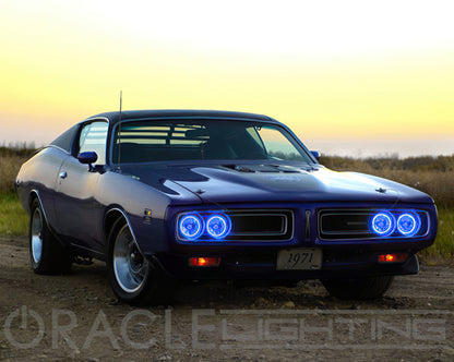 ORACLE Lighting Oracle Pre-Installed Lights 5.75 IN. Sealed Beam - ColorSHIFT Halo 6904-333 6904-333 Photo - lifestyle view