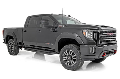 EGR 2020 GMC Sierra HD Bolt-On Style Black Fender Flare - Set 791954 791954 Photo - Mounted