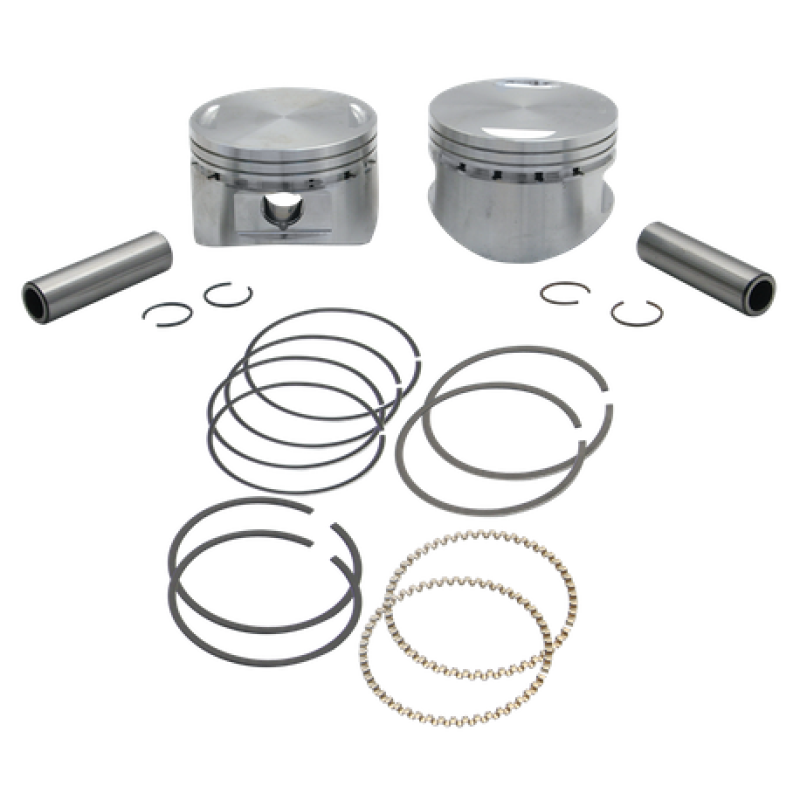 S&S Cycle 84-99 BT 3-5/8in x 4-5/8in Standard Piston Set 92-1930