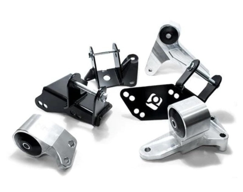 Innovative 96-00 Civic K-Series Silver Aluminum Mounts 85A Bushings (EG/DC Subframe) B90051-85A