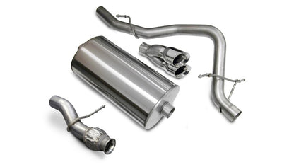 Corsa Performance 09-11 Chevrolet Tahoe 5.3L V8 Polished Sport Cat-Back Exhaust 0W2FY 14912 Photo - Primary