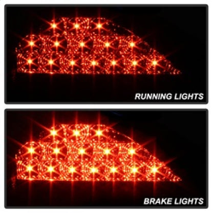Spyder Pontiac Grand AM 99-05 LED Tail Lights Black ALT-YD-PGAM99-LED-BK 5007117 5007117 Photo - Unmounted