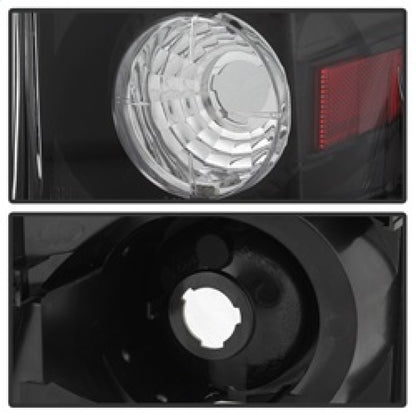 Spyder Cadillac Escalade SUV (Not EXT)02-06 Euro Style Tail Lights Black ALT-YD-CE02-BK 5001597 5001597 Photo - Unmounted