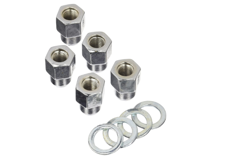 Weld Open End Lug Nuts w/Centered Washers 1/2in. RH - 5pk. 601-1456 601-1456 User 1