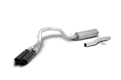 Gibson 21-22 Chevy Suburban 5.3L 3in Cat-Back Dual Sport Exhaust System Stainless - Black Elite 65697B 65697B Photo - Primary