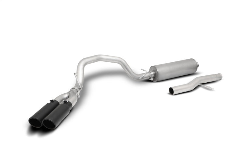 Gibson 21-22 Yukon/ Tahoe 5.3L Black Elite Cat-Back Dual Sport Exhaust System - Stainless 65694B 65694B Photo - Primary
