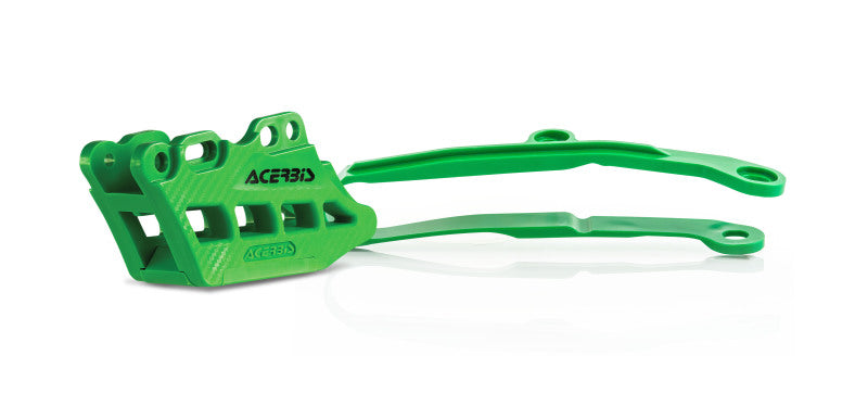 Acerbis 17-18 Kawasaki KX250F/450F/ 19-20 KX250 Chain Guide/Slider Kit 2.0 - Green 2466040006 2466040006 Photo - Primary
