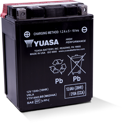 Yuasa Battery Yuasa Ytx14Ah-Bs Yuasa Battery YUAM62H4A YUAM62H4A User 1
