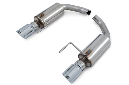 AWE Tuning S550 Mustang EcoBoost Axle-back Exhaust - Touring Edition (Chrome Silver Tips) 3015-32086 3015-32086 Photo - Primary