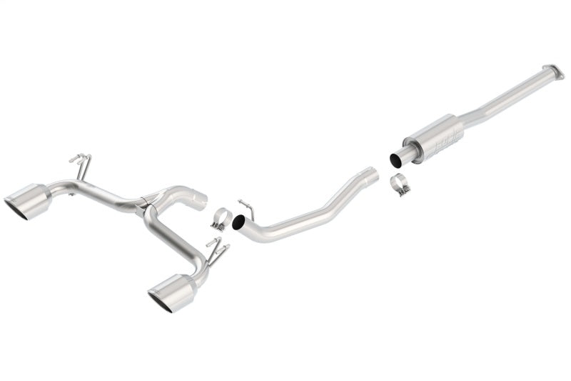 Borla 09-15 Mitsubishi Lancer Ralliart 2.0L 4cyl MT 6spd AWD Catback Exhaust 140334 140334 Photo - Primary