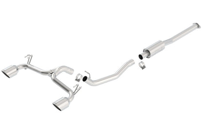 Borla 09-15 Mitsubishi Lancer Ralliart 2.0L 4cyl MT 6spd AWD Catback Exhaust 140334 140334 Photo - Primary