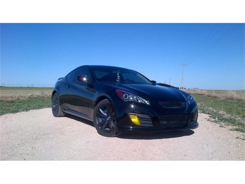 Spyder Hyundai Genesis 10-12 Projector Halogen Model- LED Halo DRL Blk PRO-YD-HYGEN09-DRL-BK 5034250 5034250 Photo - Mounted