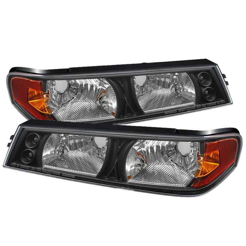 SPYDER Xtune Chevy Colorado 04-12 / GMC Canyon 04-12 Bumper Lights Black CBL-YD-CCO04-BK 5074300 5074300 Photo - Primary