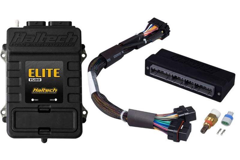 Haltech Elite 1500 with RACE FUNCTIONS-Plug 'n' Play Adaptor Harness ECU Kit-M HT-150936 Photo - Primary