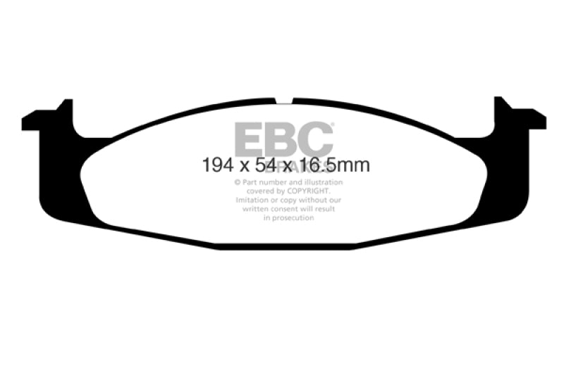 EBC Disc Brake Pad Set DP41260R Photo - Primary