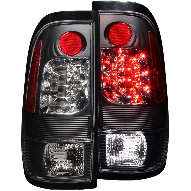 Anzo 1997-2003 Ford F-150 LED Taillights Black 311027 Photo - Primary