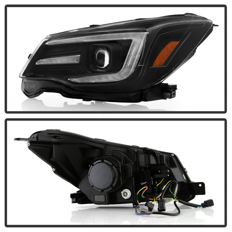 SPYDER Signature Subaru Forester 14-16 Xenon/HID Model Only Headlights (PRO-YD-SUFO14HIDSI-BK) 5088451 5088451 User 1