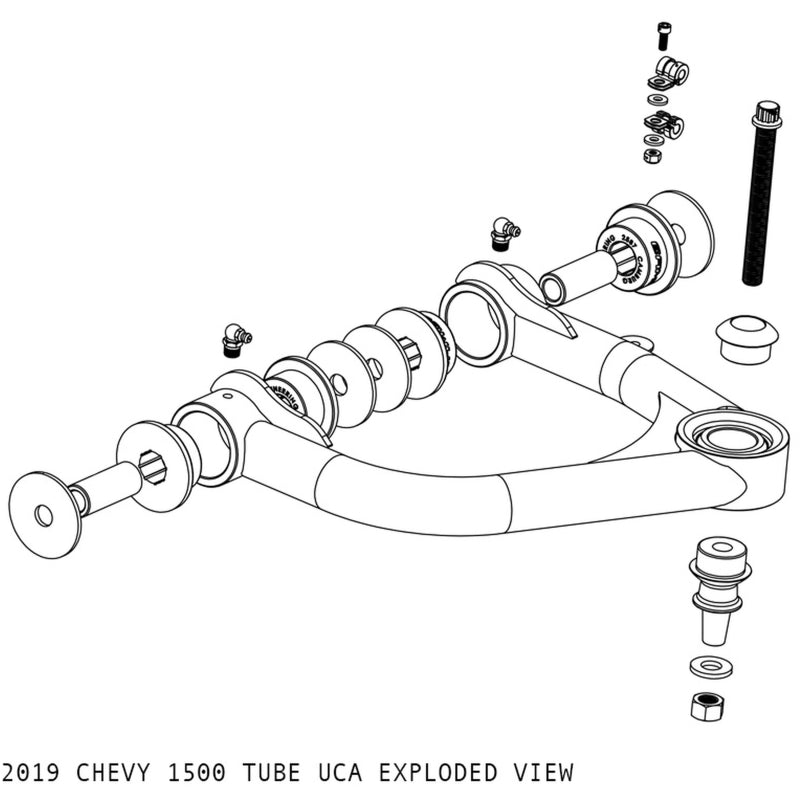 Camburg Chevy/GMC 1500 2WD/4WD 19-23 1.25in Performance Uniball Upper Arms CAM-210065 CAM-210065 Photo - Primary