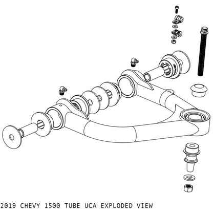 Camburg Chevy/GMC 1500 2WD/4WD 19-23 1.25in Performance Uniball Upper Arms CAM-210065 CAM-210065 Photo - Primary