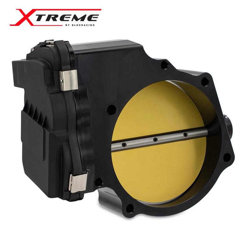 BLOX Racing 2015+ Dodge Hellcat / Jeep Trackhawk 6.2L 105mm Electronic Billet Throttle Body - Black BXIM-00255-BK BXIM-00255-BK Photo - Primary