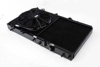 CSF 92-00 Honda Civic w/K-Swap V3 Radiator - Black Finish 2850KB 2850KB Photo - Primary