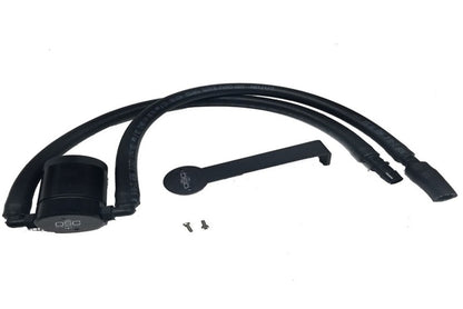 J&L 12-17 Jeep Wrangler JK 3.6L Passenger Side Oil Separator 3.0 - Black Anodized 3064D-B 3064D-B Photo - Primary