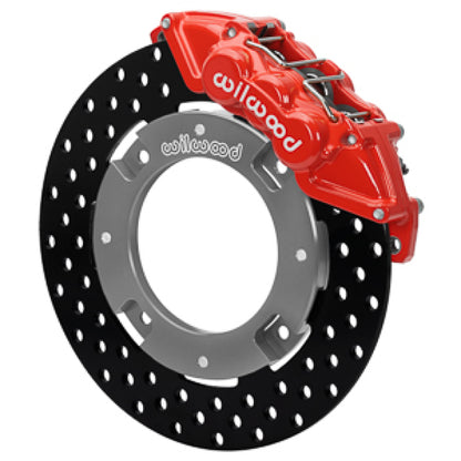 Wilwood 17-21 Can-Am X3RS Red 6-Piston Front Kit 11.25in - Drilled Rotors 140-16628-DR 140-16628-DR User 1