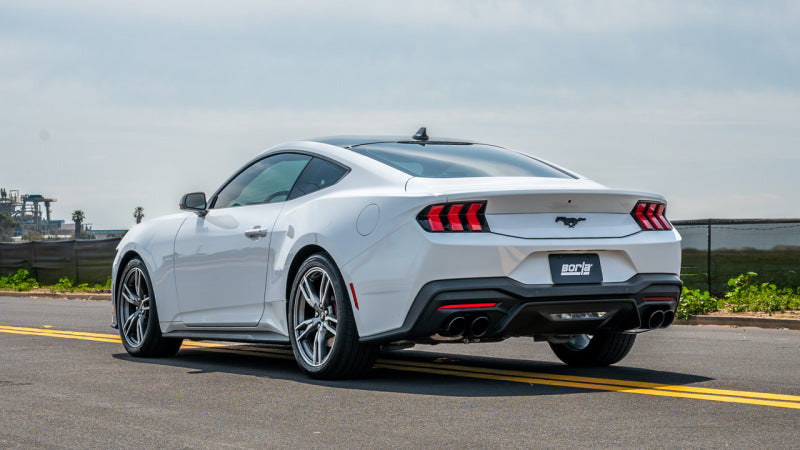 Borla 2024 Ford Mustang Ecoboost 2.3L ATAK Catback Exhaust Black Chrome w/ Quad Tip - Non-Active 140982BC 140982BC User 1