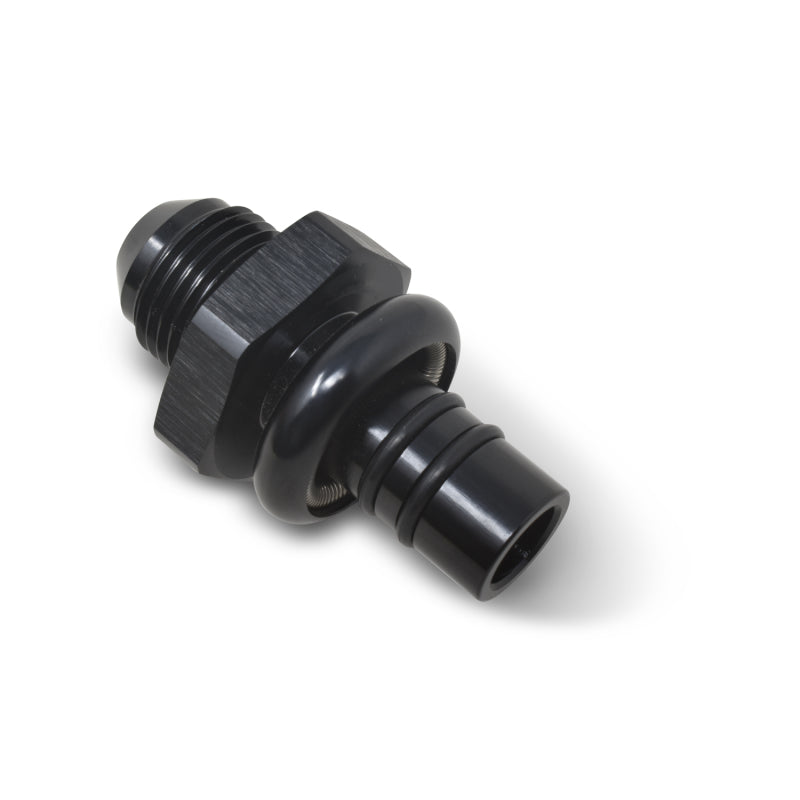 Russell Ford EFI Pressure Side X -8 AN Fuel Fitting Blk Anodize 640883 Photo - out of package