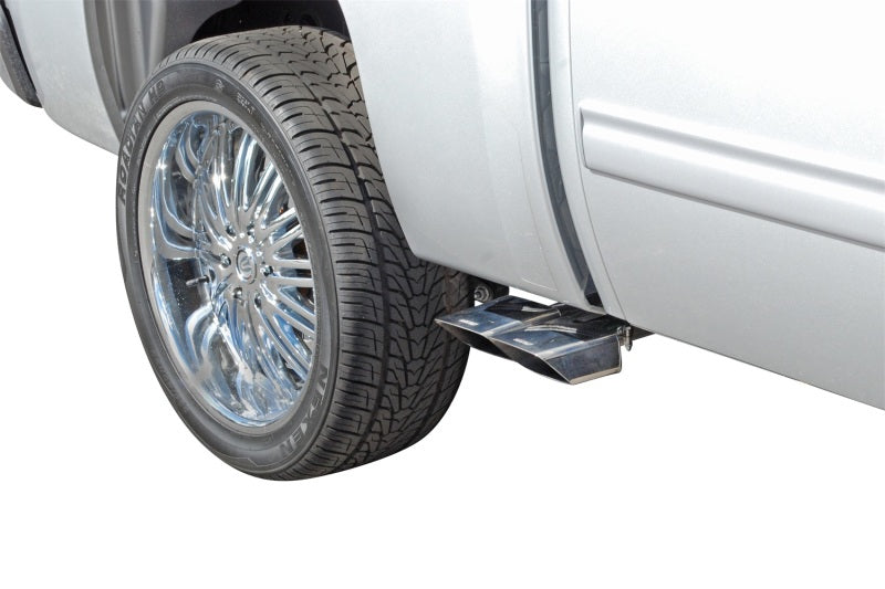 Gibson 14-18 Chevrolet Silverado 1500 LT 5.3L 3in/2.25in Cat-Back Dual Sport Exhaust - Stainless 65660 65660 Photo - Mounted