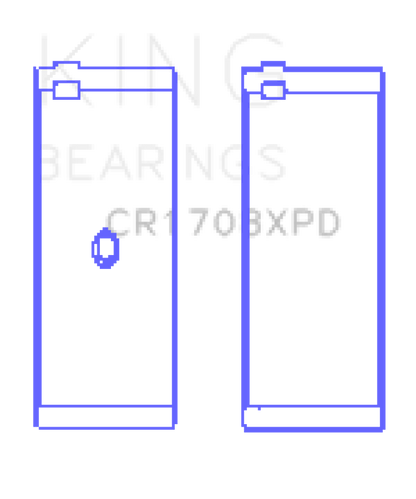 King Engine Bearings King Chevrolet Custom Honda Journal 1.888 CB1663H version Pre-doweled CR1708XPD CR1708XPD Photo - Primary