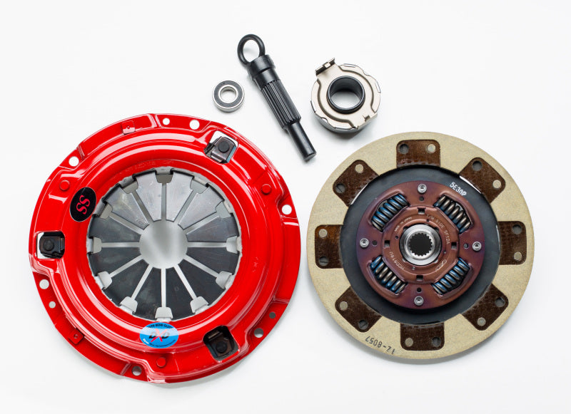 South Bend Clutch South Bend / DXD Racing Clutch 96-00 Honda Civic DOHC D16Y5/7/8/Z6 1.6L Stg 3 Endur Clutch Kit KHC08-SS-TZ KHC08-SS-TZ Photo - Primary